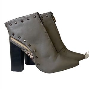 Mark Open Heel Booties